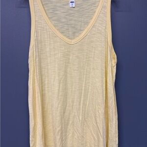 Women’s Old Navy Pale Yellow Tank Top